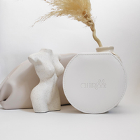 Vegan Leather Jewellery Storage Travel Case