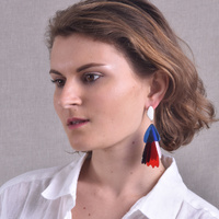 Reinelde Dancing Petals Earrings (for pierced ears)
