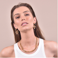 Jacithe Modern Line Art Earrings