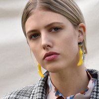 Jacqui Banana Fashionista Earrings (my ears are pierced)