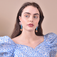 Anastasia Modern Fairy Tale Earrings (My ears are pierced)