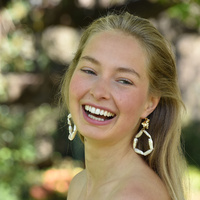 Rosalyn Coastal Devine Pearl Hoop Earrings (my ears are pierced)