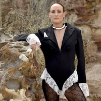 Bronwyn Runway Style Diamante Hoop Earrings