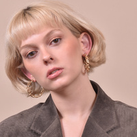 Milan Chained Love Earrings