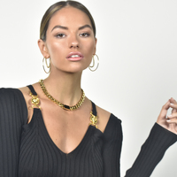 Not Your Regular Hoop Earrings (Gold)