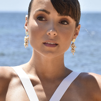 Bellarose 24K Artisan Pearl Drop Earrings