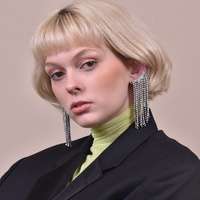 Lais Diamante Tassel Earrings