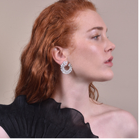 Georgia May Crystal Diamante Earrings