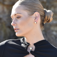 Zen Minimal Cubic Earrings (Silver)