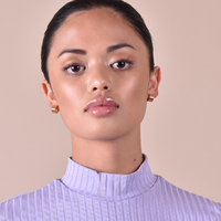 Esa Dainty C Hoop Earrings