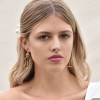 Adren Female Back Line Art Earrings (my ears are pierced)