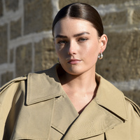 Giverny Artisan Fluid Huggie Earrings (Silver)