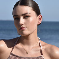 Gemini Helix Screw Back Earring (Gold Single Piece)