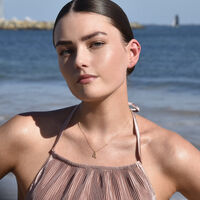 Leo Helix Screw Back Earring (Gold Single Piece)