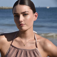 Pisces Helix Screw Back Earring (Gold Single Piece)