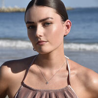 Sagittarius Helix Screw Back Earring (Silver Single Piece)