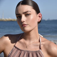 Scorpio Helix Screw Back Earring (Gold Single Piece)