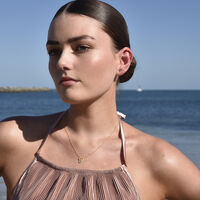 Taurus Helix Screw Back Earring (Gold Single Piece)