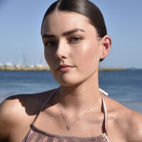 Taurus Helix Screw Back Earring (Silver Single Piece)