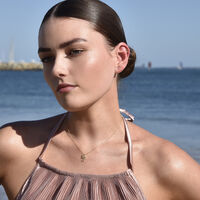 Virgo Helix Screw Back Earring (Gold Single Piece)