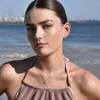 Virgo Helix Screw Back Earring (Silver Single Piece)