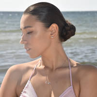 Infinite Love Screwback Earrings (Silver)