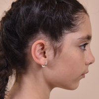 Tilly Dainty Silver Sleeper Earrings