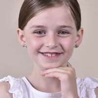 Little Whale Diamante Stud Earrings