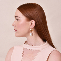 Glory Luxury Baroque Pearl Drop Earrings