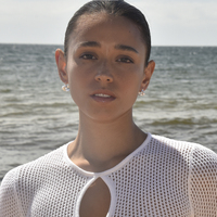 Merritt Artsy Pearl Frame Earrings