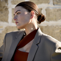 Astoria Pearl Spiral Earrings