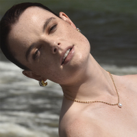 Draco Sculptural Puff Earrings (Gold Vermeil)