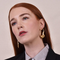 Adele Irregular Gold Flow Earrings