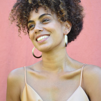 Carme Resin Hoop Earrings