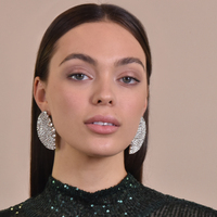 Deanna Catwalk Diamante Statement Earrings