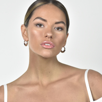 Avalynn Classic Hoop Earrings (Silver)