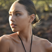 Bambie Serpent Drop Earrings (Silver)