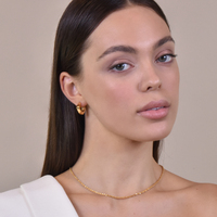 Issey 18K Gold Spine Chain Necklace