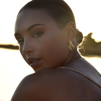 Amandine Artisan Sculptural Flow Earrings (Gold Vermeil)