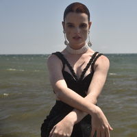 Rumer Catwalk Diamante Statement Earrings