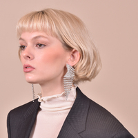 Luciana Crystal Diamante Earrings