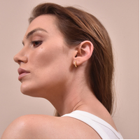 Arya Gold Filled Dainty Hoop Earrings