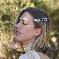 Birthday Rhinestone Hair Clip
