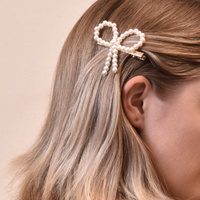 Paige Vintage Girly Bow Tie Barrette