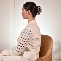 Cordelia Crescent Pearly Hair Claw - Large