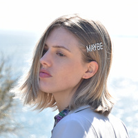 Maybe Rhinestone Hair Clip