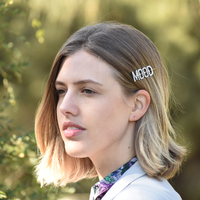 Mood Rhinestone Hair Clip