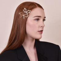 Milena Bow Tie Barrette Set