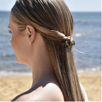 Charli Tortoise Twisted Resin Barrette