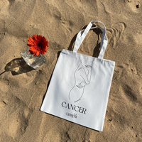 She Is Cancer Eco Zodiac Muse Tote Bag